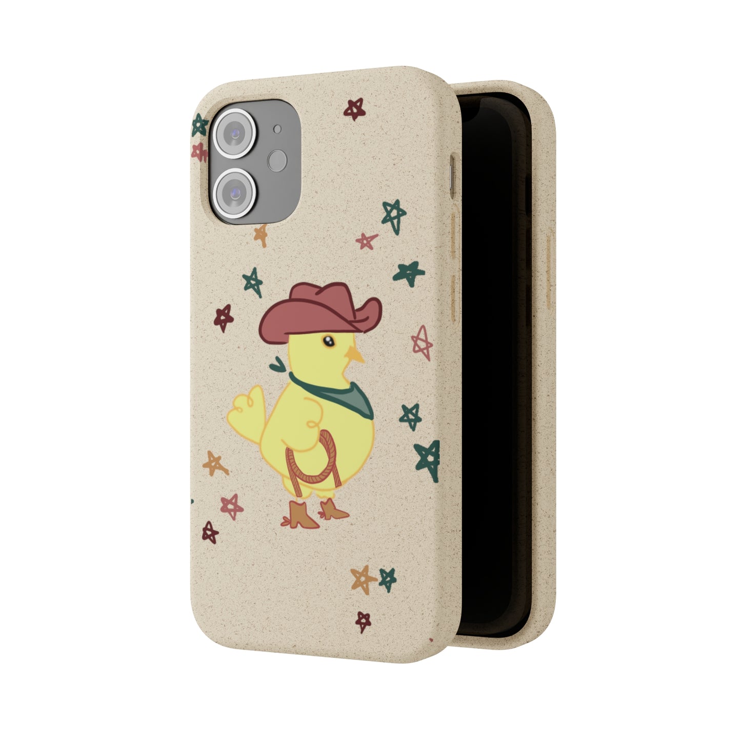 Cowboy Chick Biodegradable Phone Case