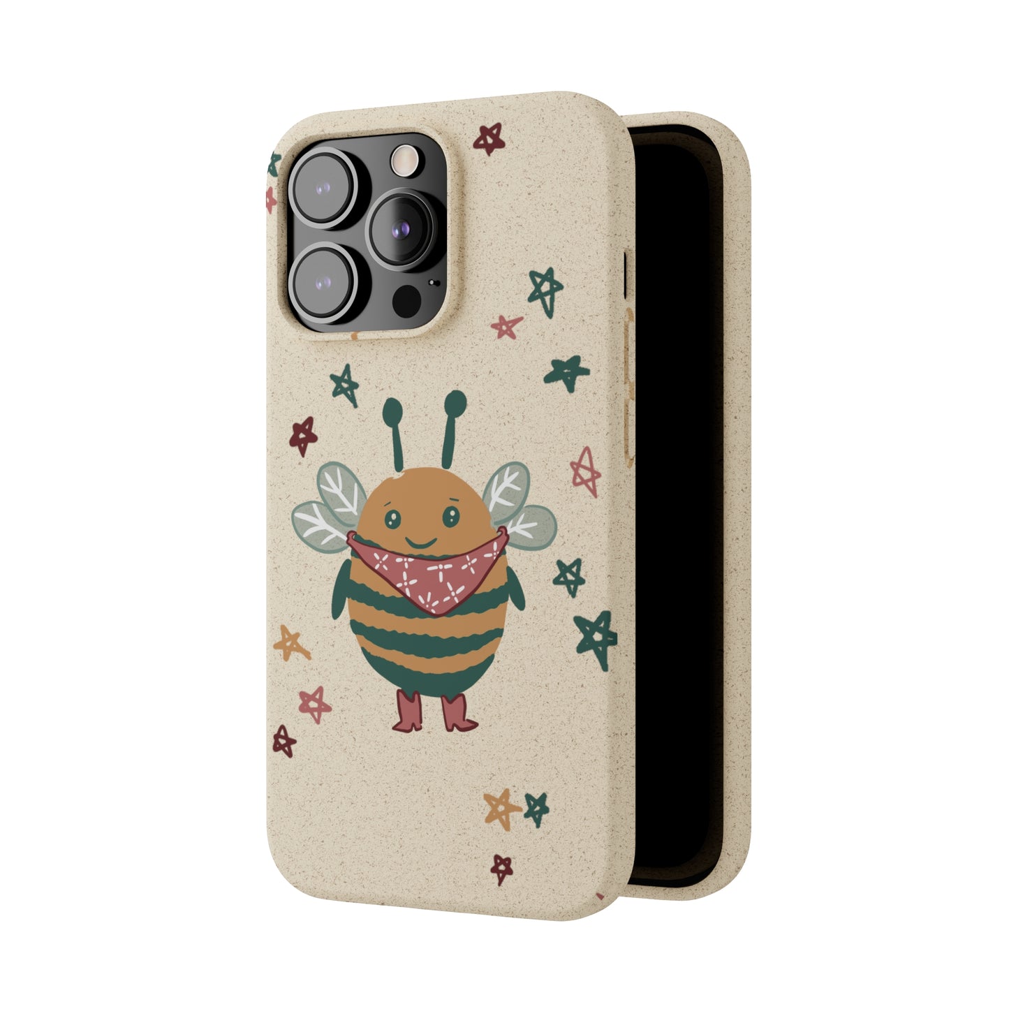 Cowboy Bee Biodegradable Phone Case