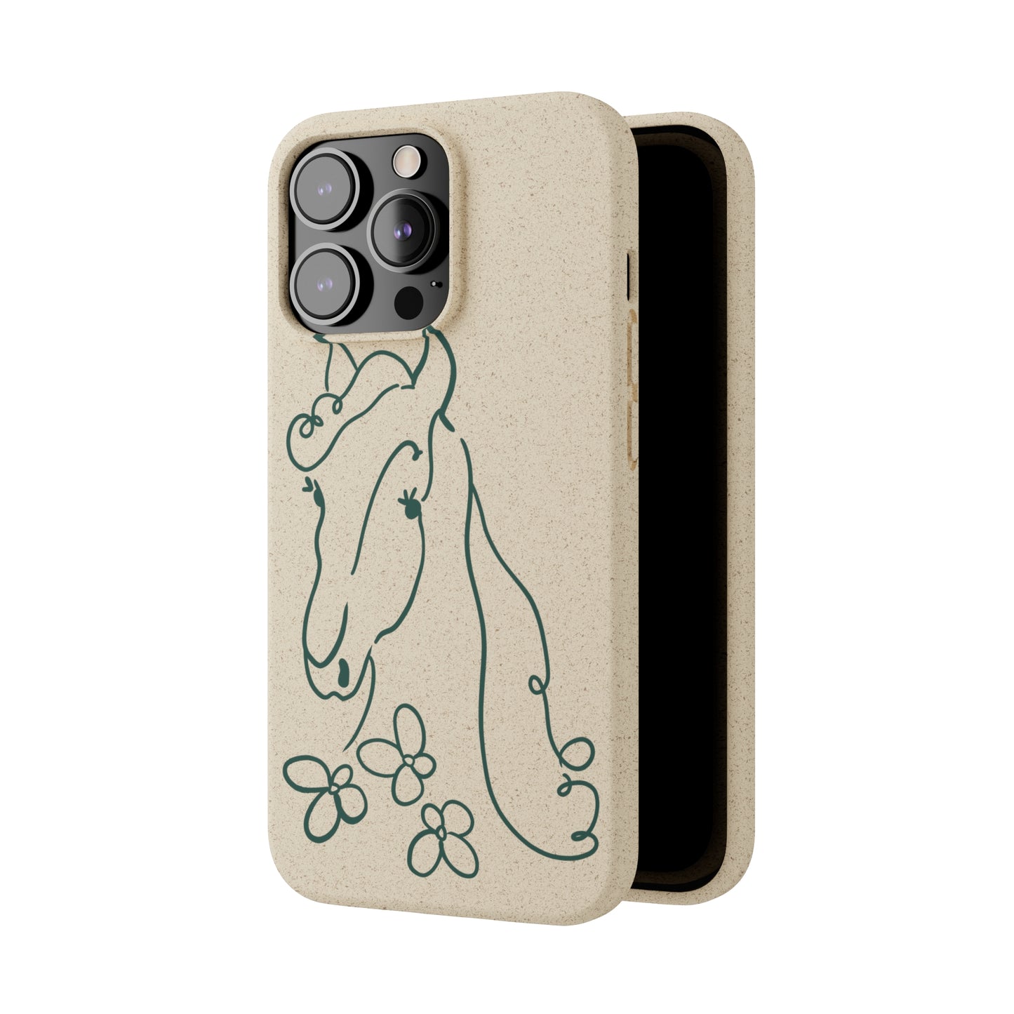 Horse Biodegradable Phone Case