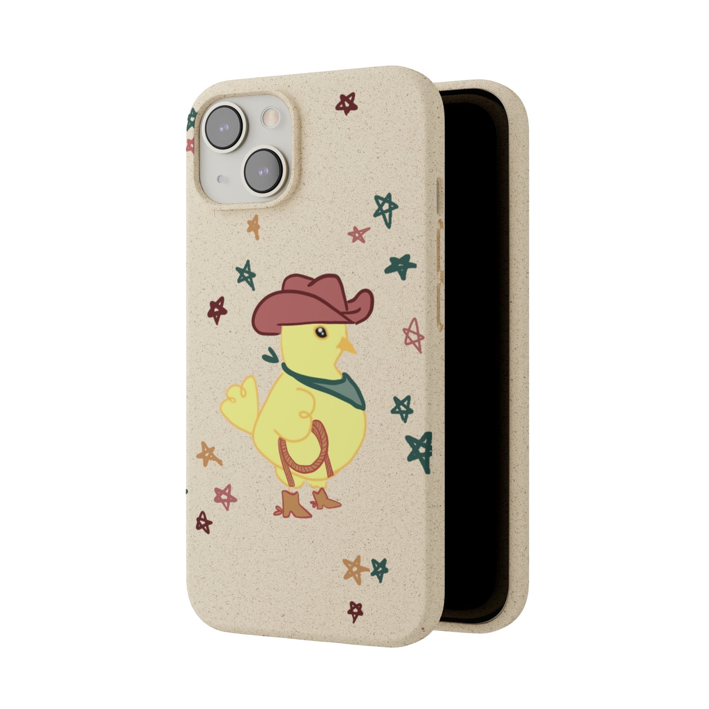 Cowboy Chick Biodegradable Phone Case