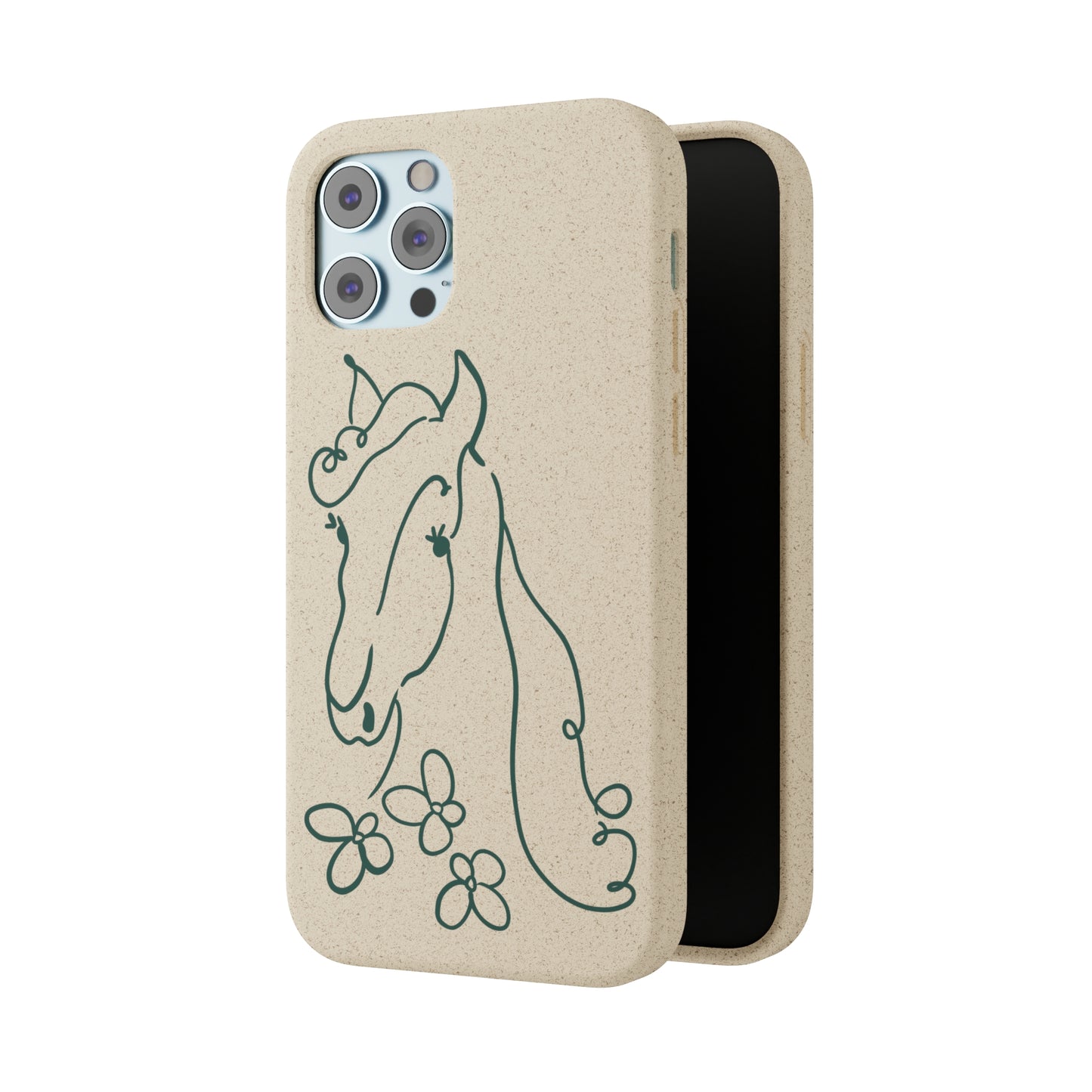 Horse Biodegradable Phone Case