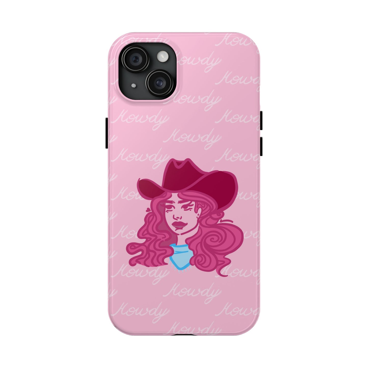 Howdy Cowgirl Protective Phone Case