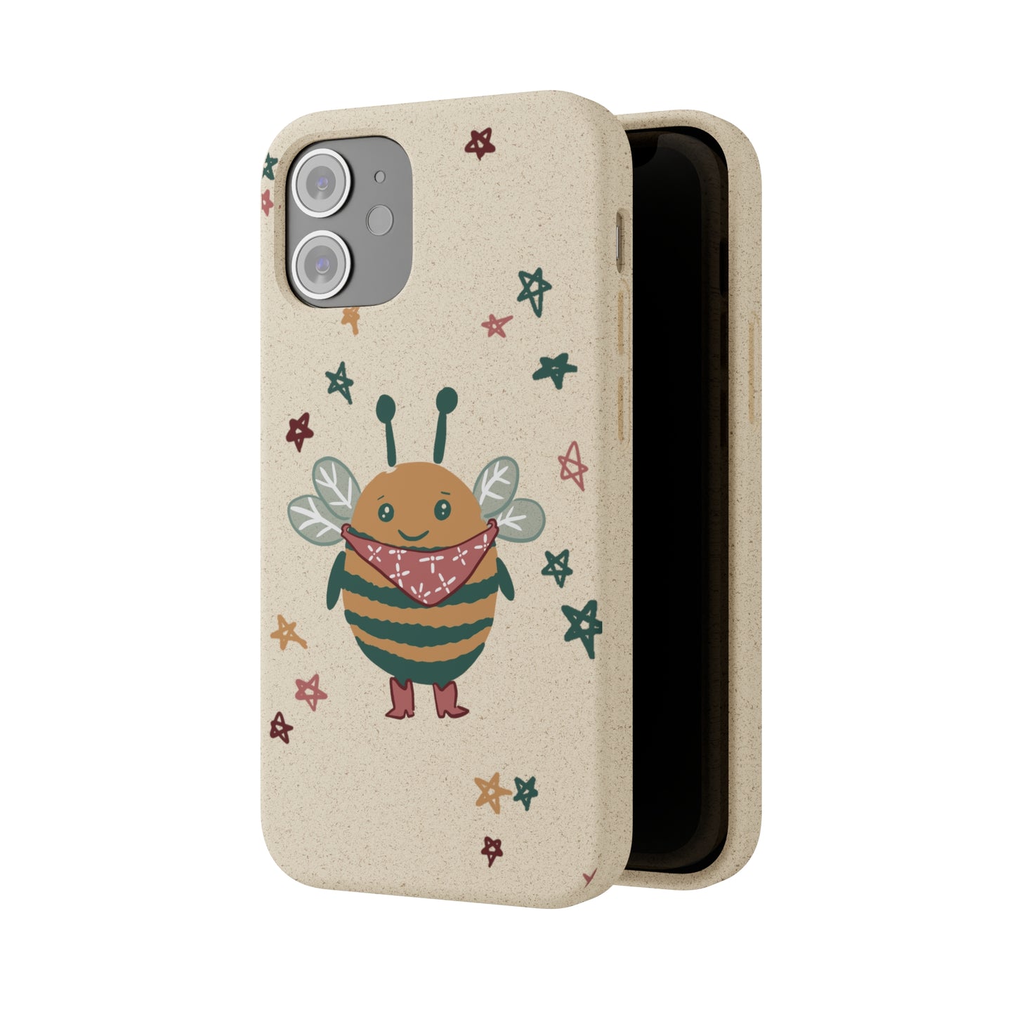 Cowboy Bee Biodegradable Phone Case