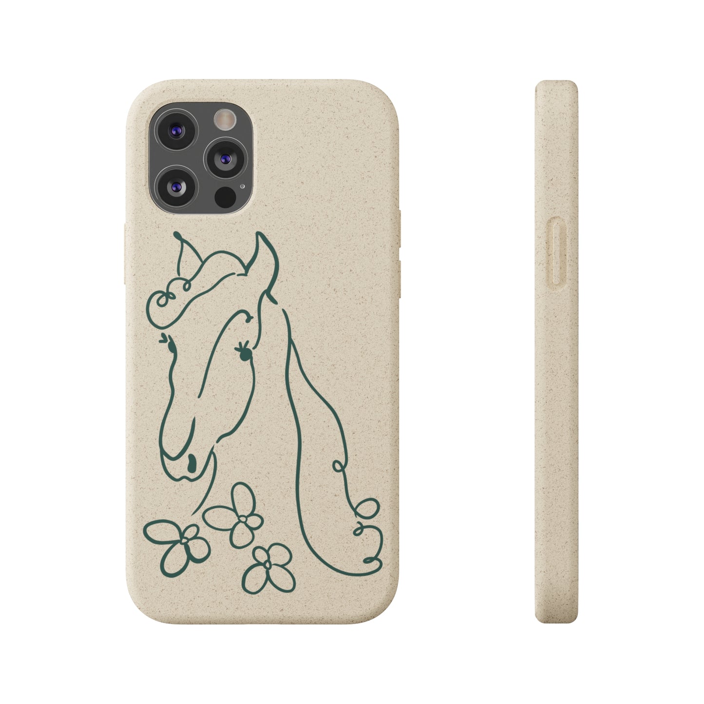 Horse Biodegradable Phone Case