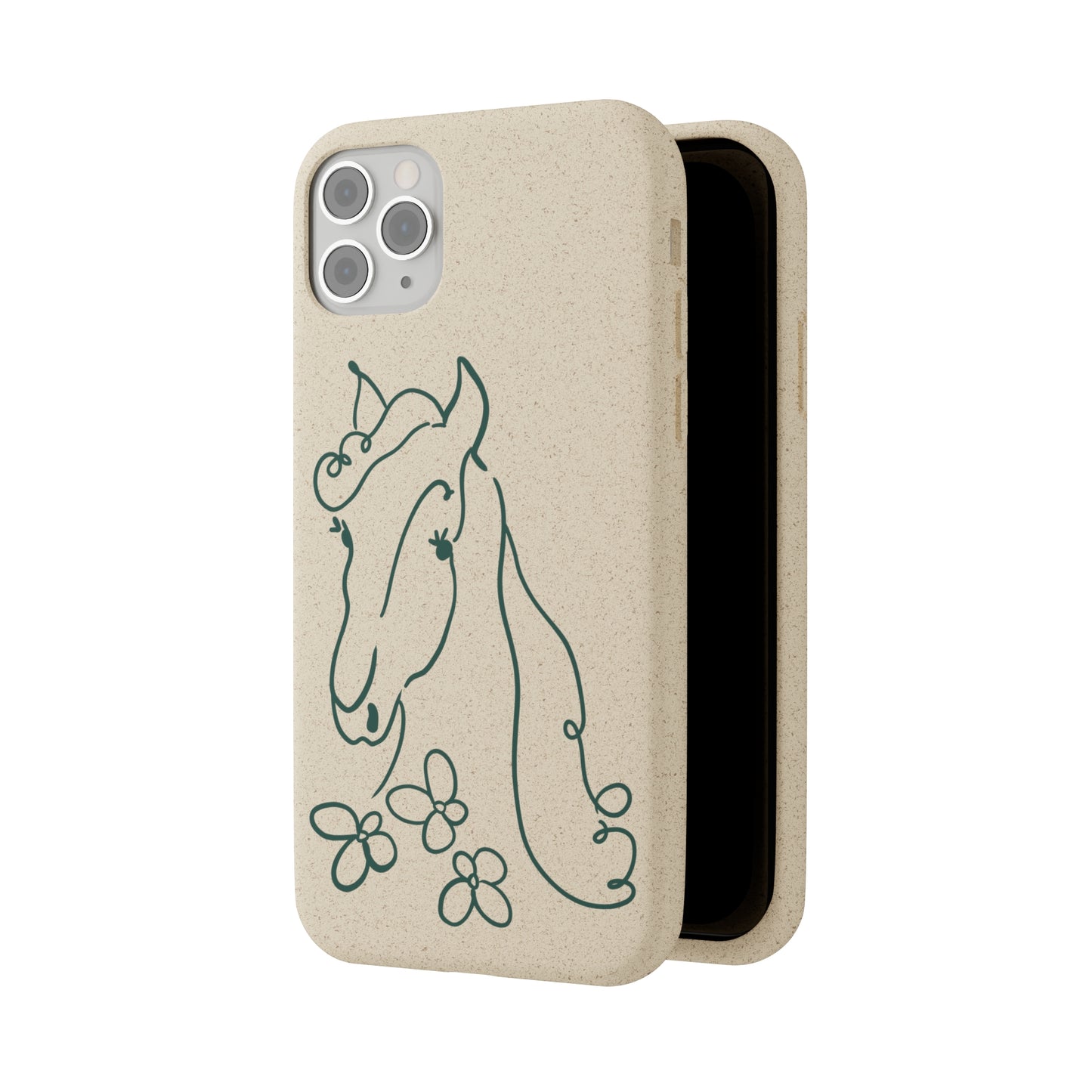 Horse Biodegradable Phone Case