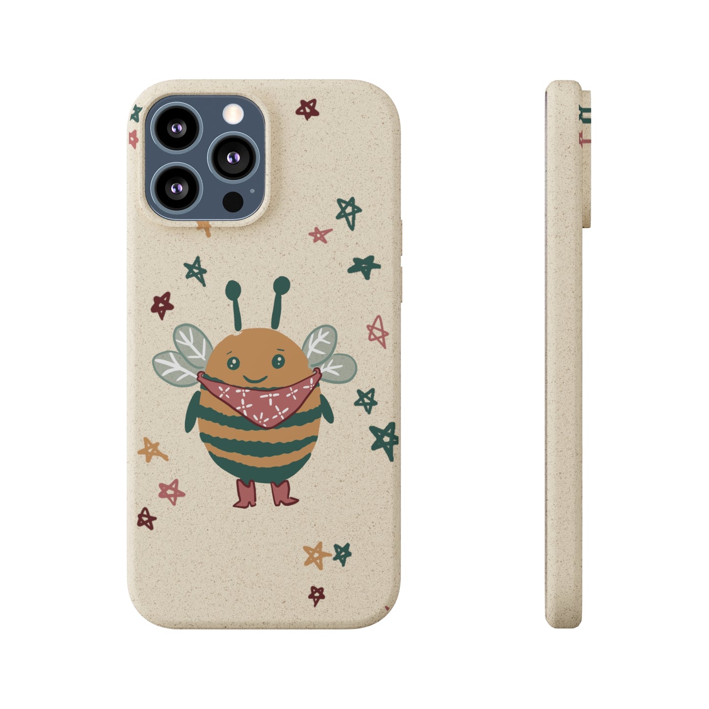 Cowboy Bee Biodegradable Phone Case