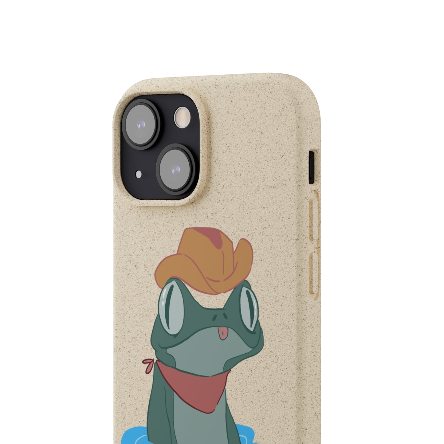 Cowboy Frog Biodegradable Phone Case