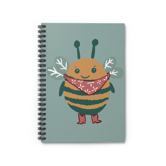 Cowboy Bee Notebook