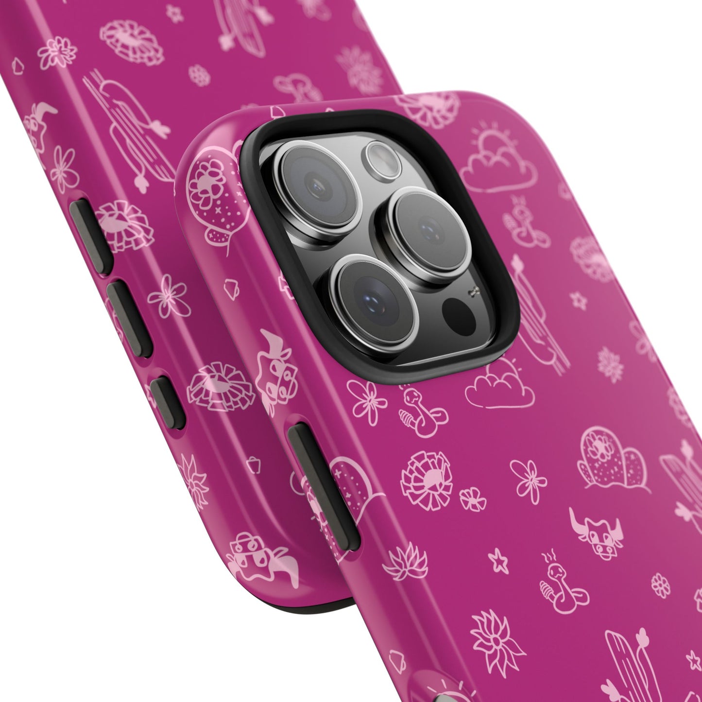 Desert Pink Protective Phone Case