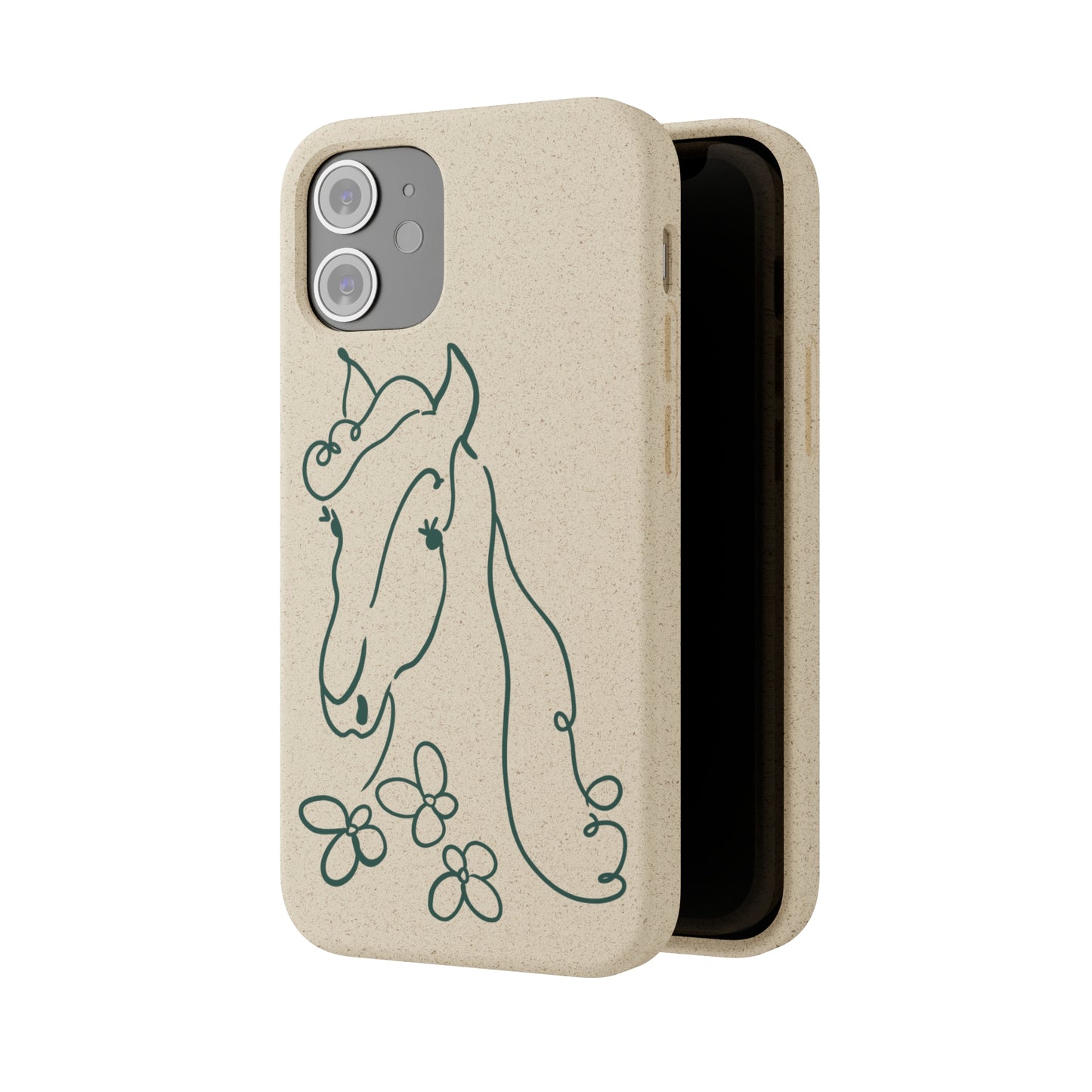 Horse Biodegradable Phone Case