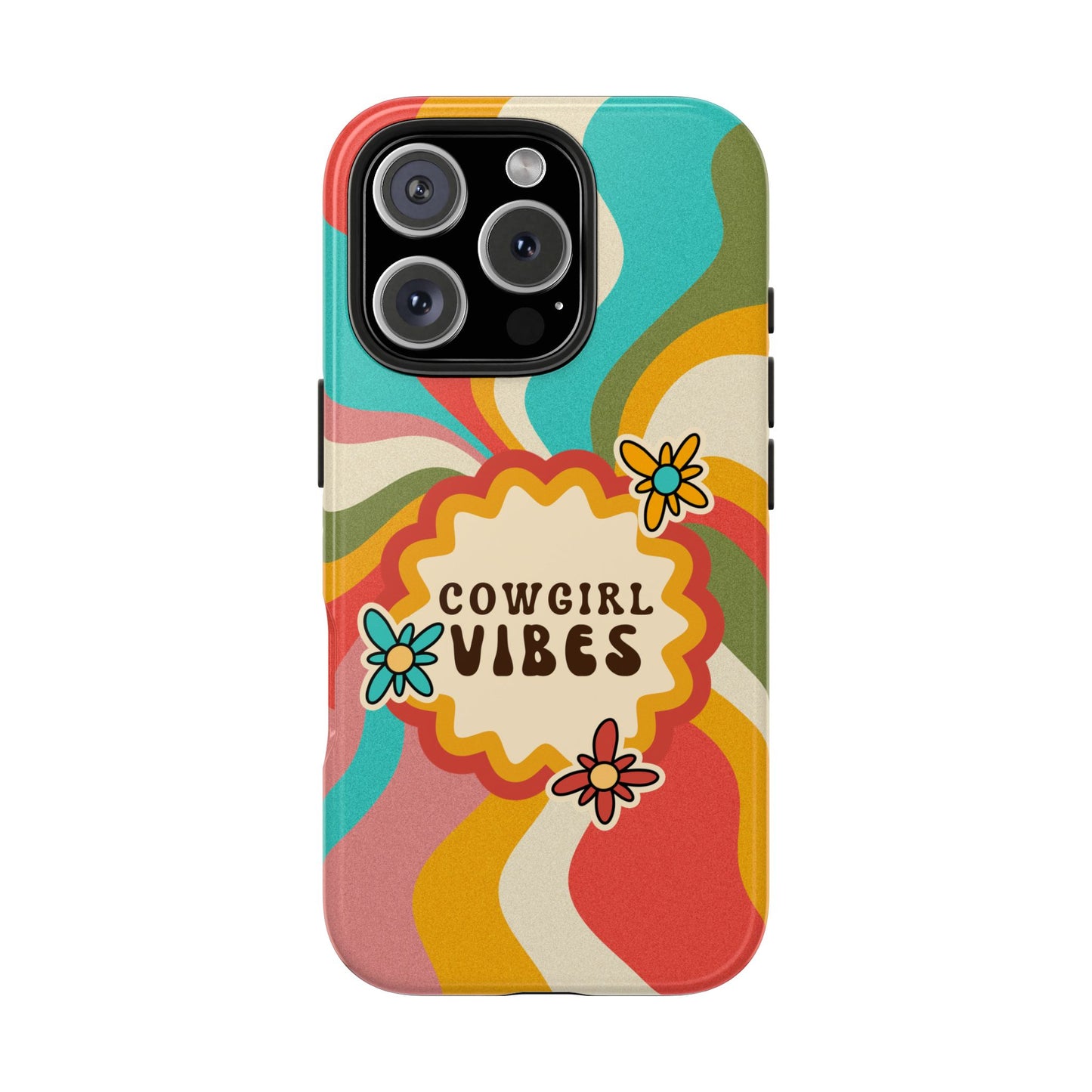 Cowgirl Vibes Protective Phone Case