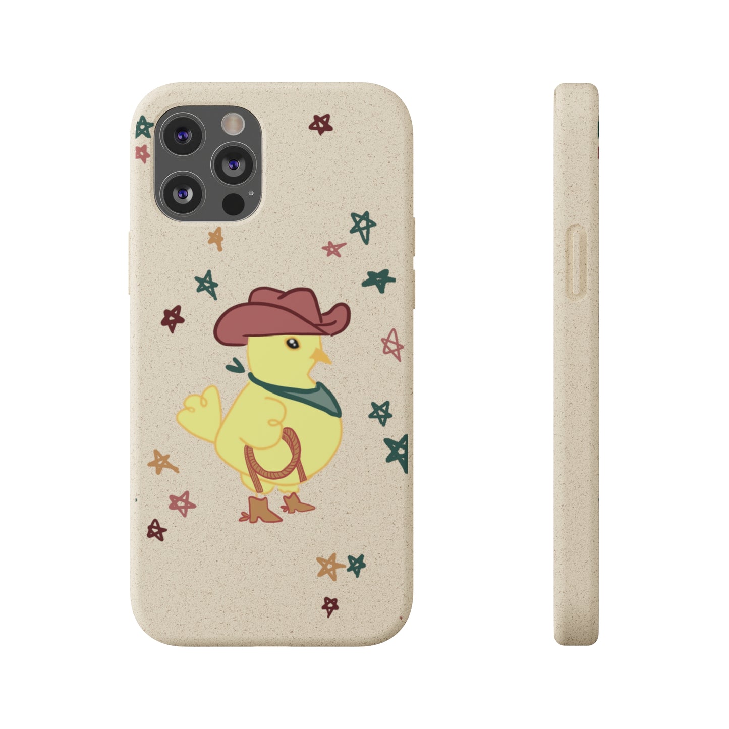 Cowboy Chick Biodegradable Phone Case