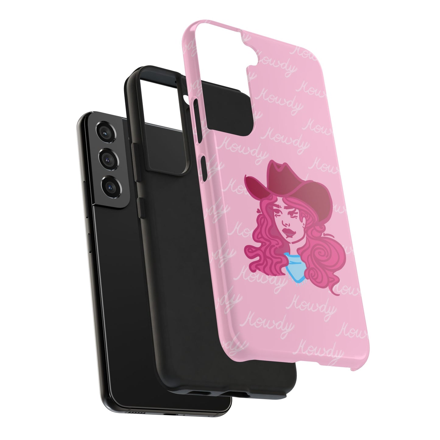 Howdy Cowgirl Protective Phone Case