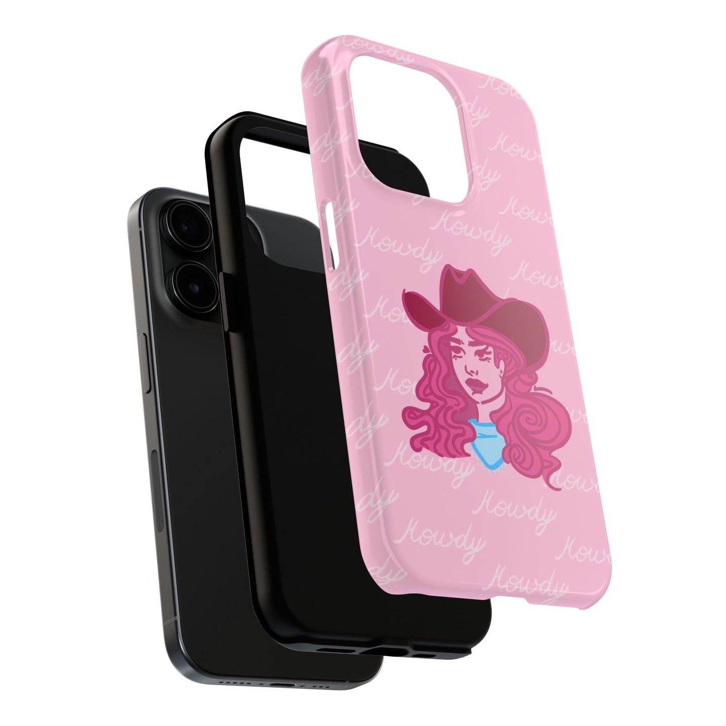 Howdy Cowgirl Protective Phone Case