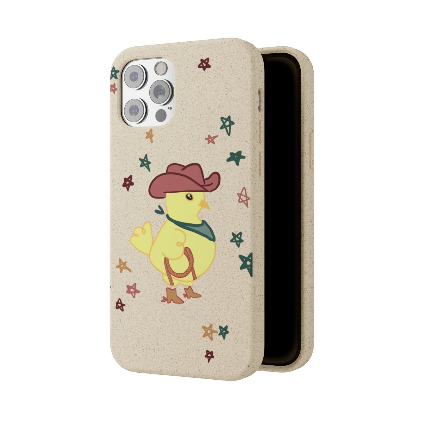 Cowboy Chick Biodegradable Phone Case