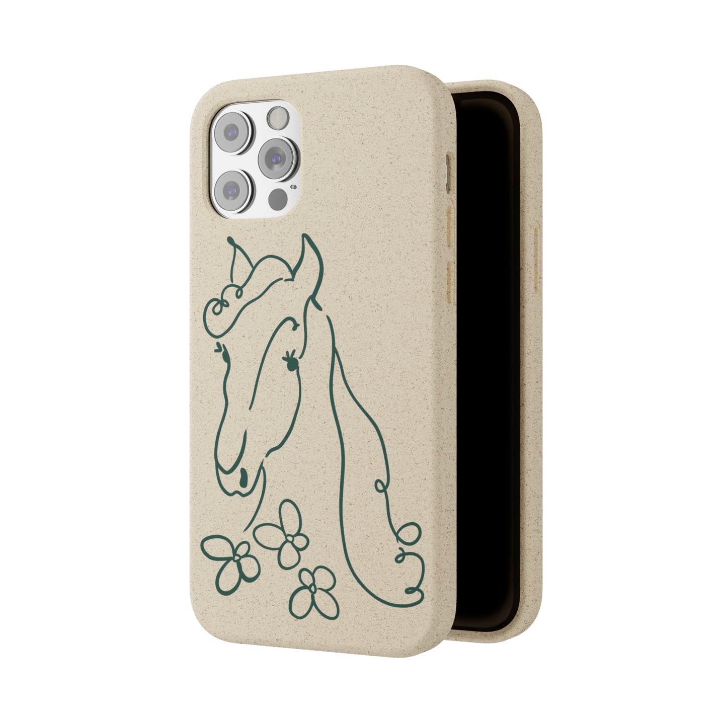 Horse Biodegradable Phone Case