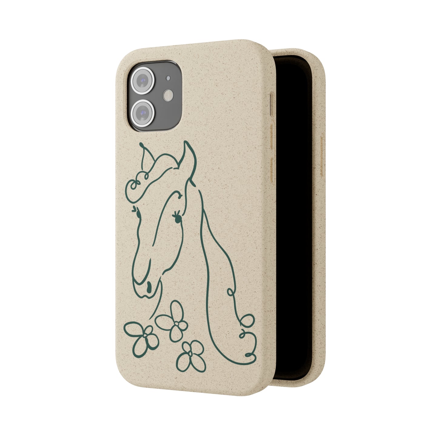 Horse Biodegradable Phone Case