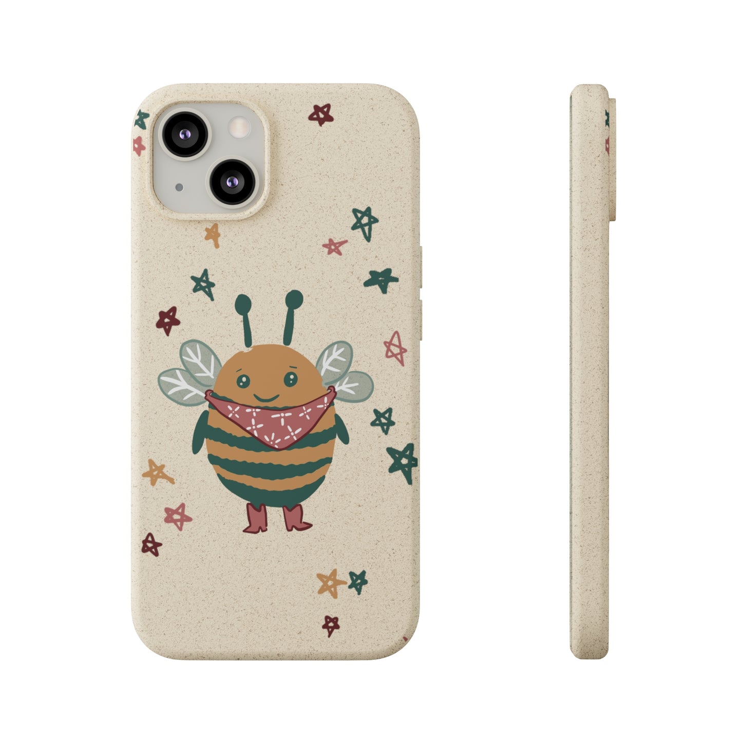 Cowboy Bee Biodegradable Phone Case