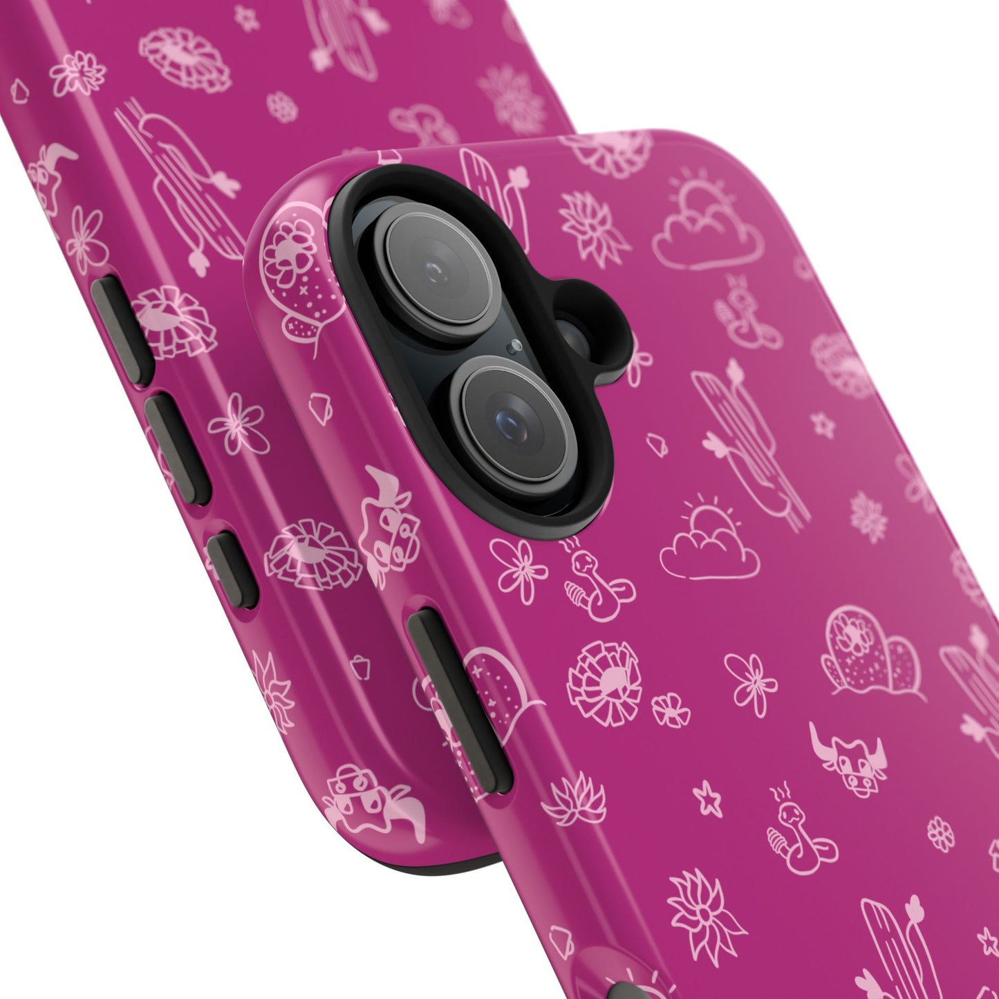 Desert Pink Protective Phone Case