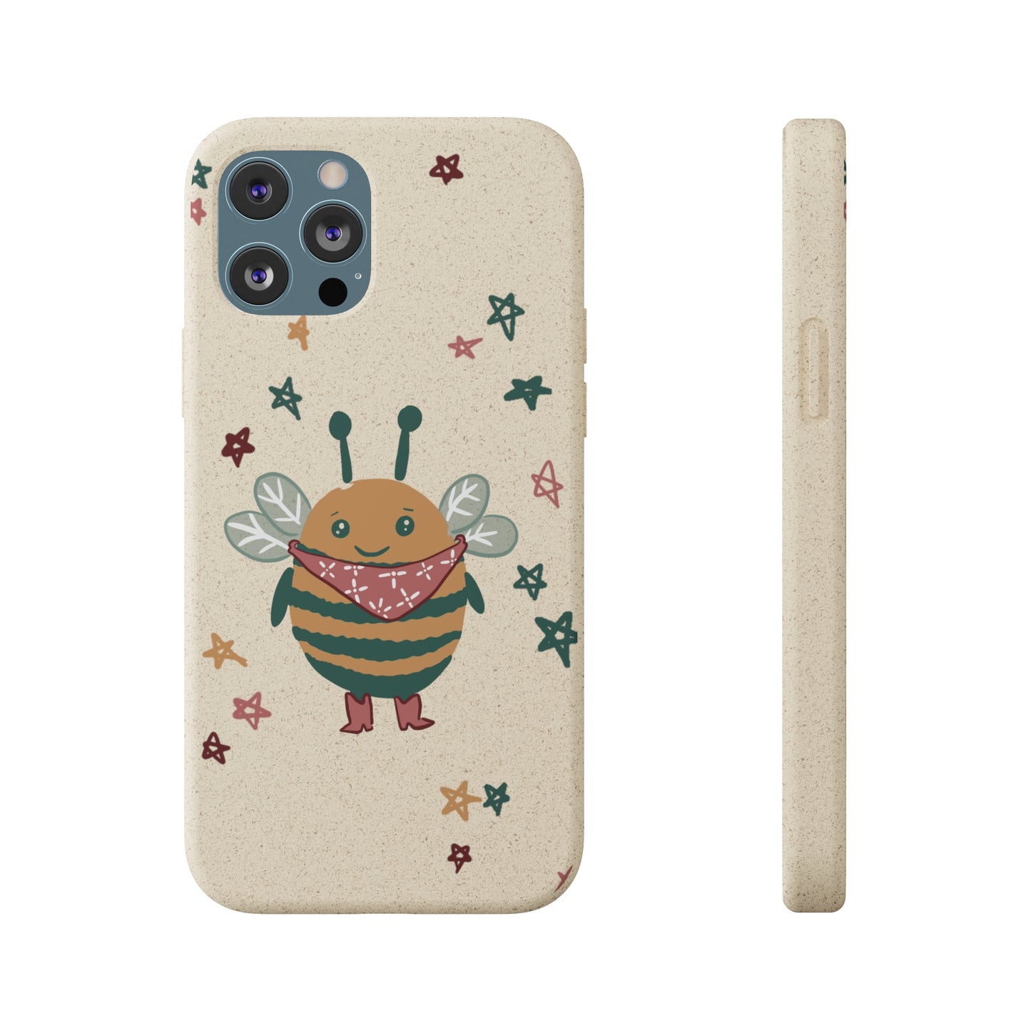 Cowboy Bee Biodegradable Phone Case