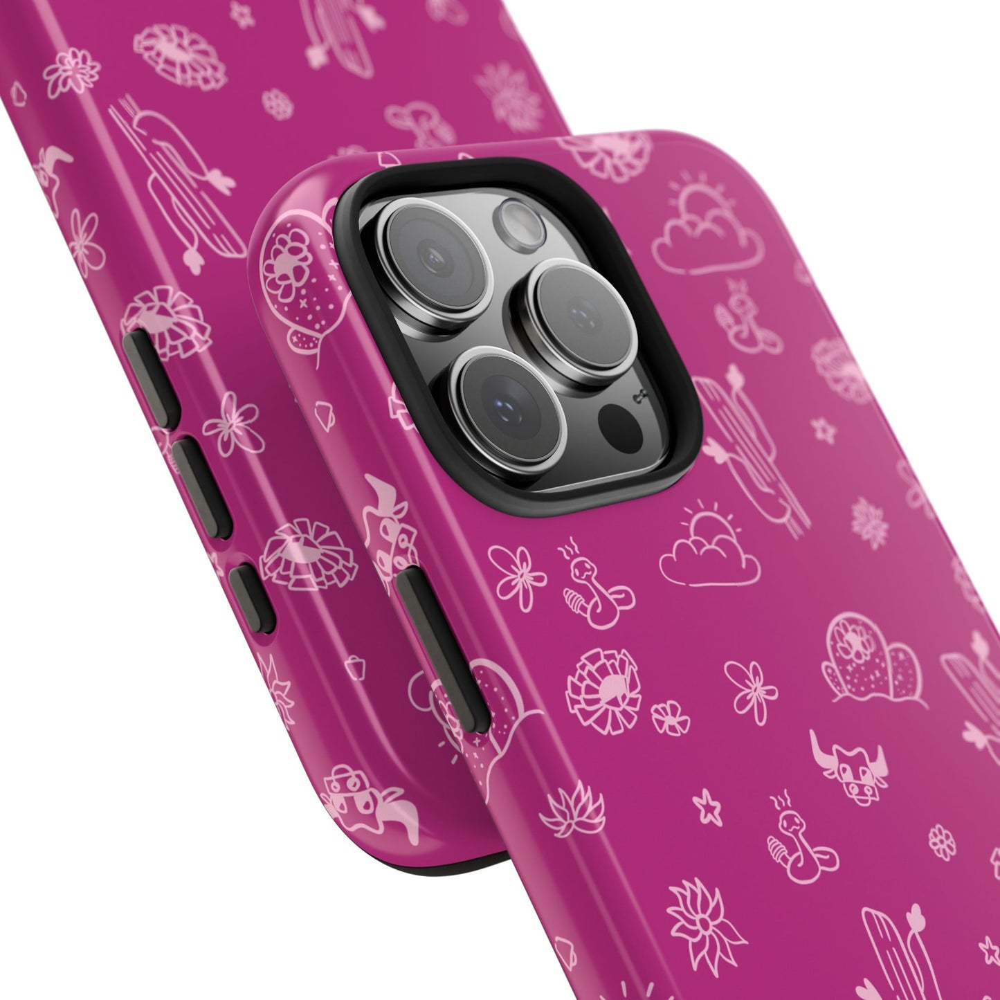 Desert Pink Protective Phone Case