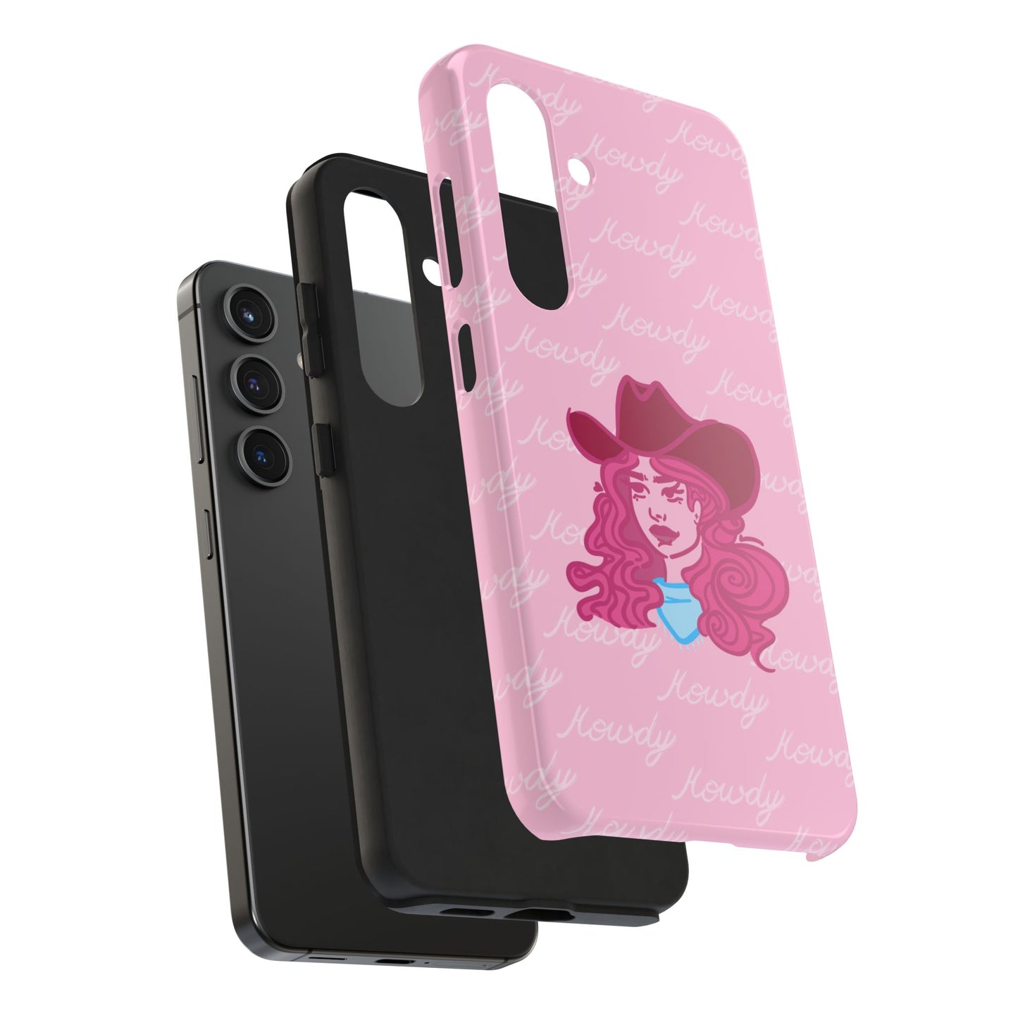 Howdy Cowgirl Protective Phone Case