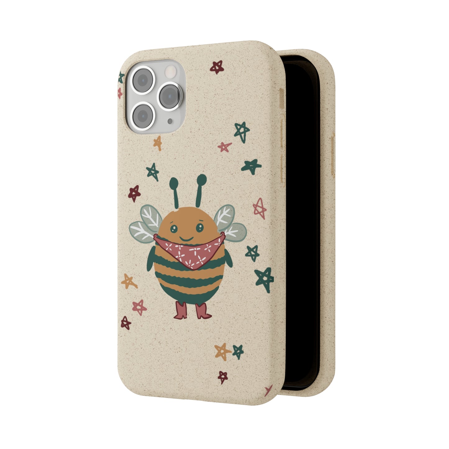 Cowboy Bee Biodegradable Phone Case