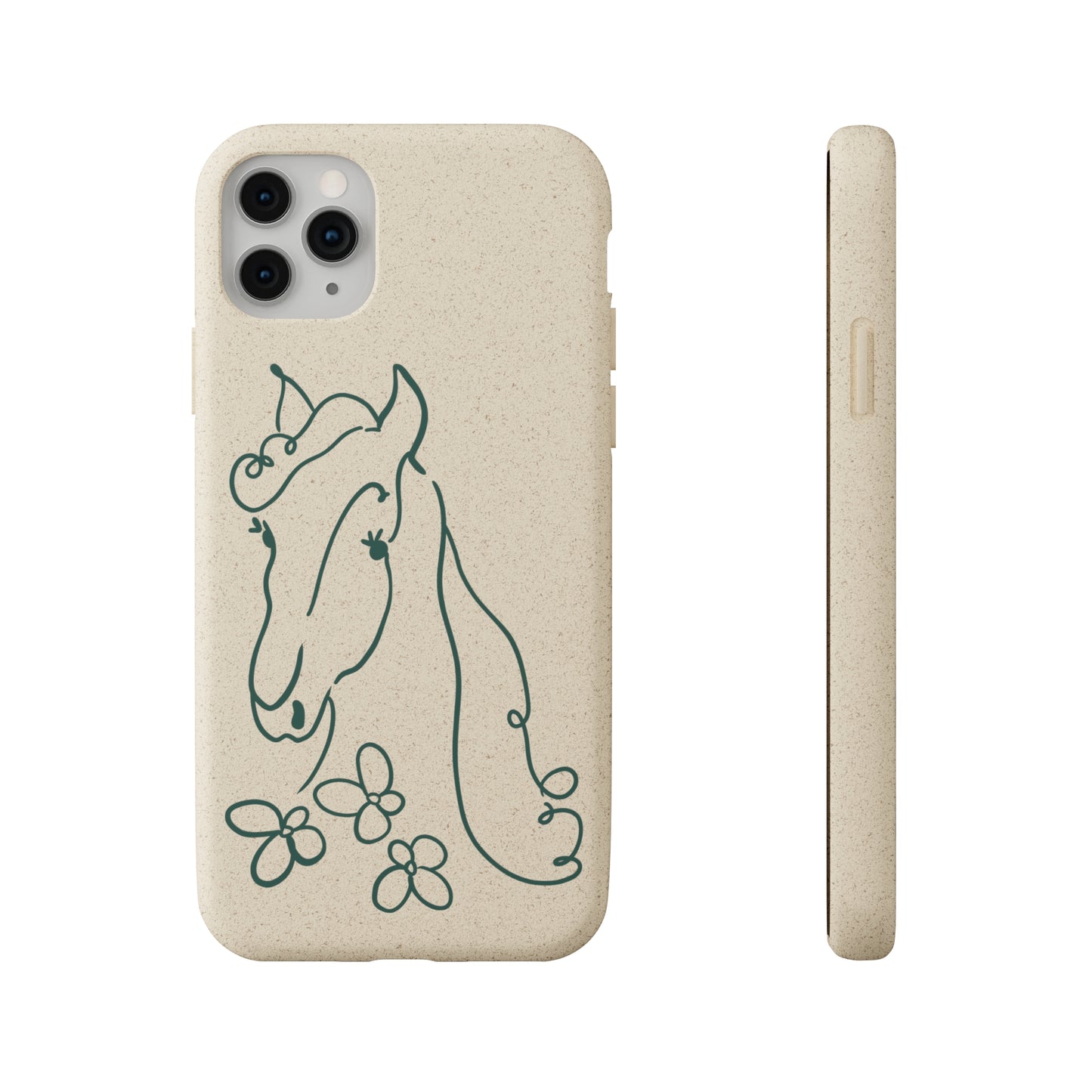 Horse Biodegradable Phone Case