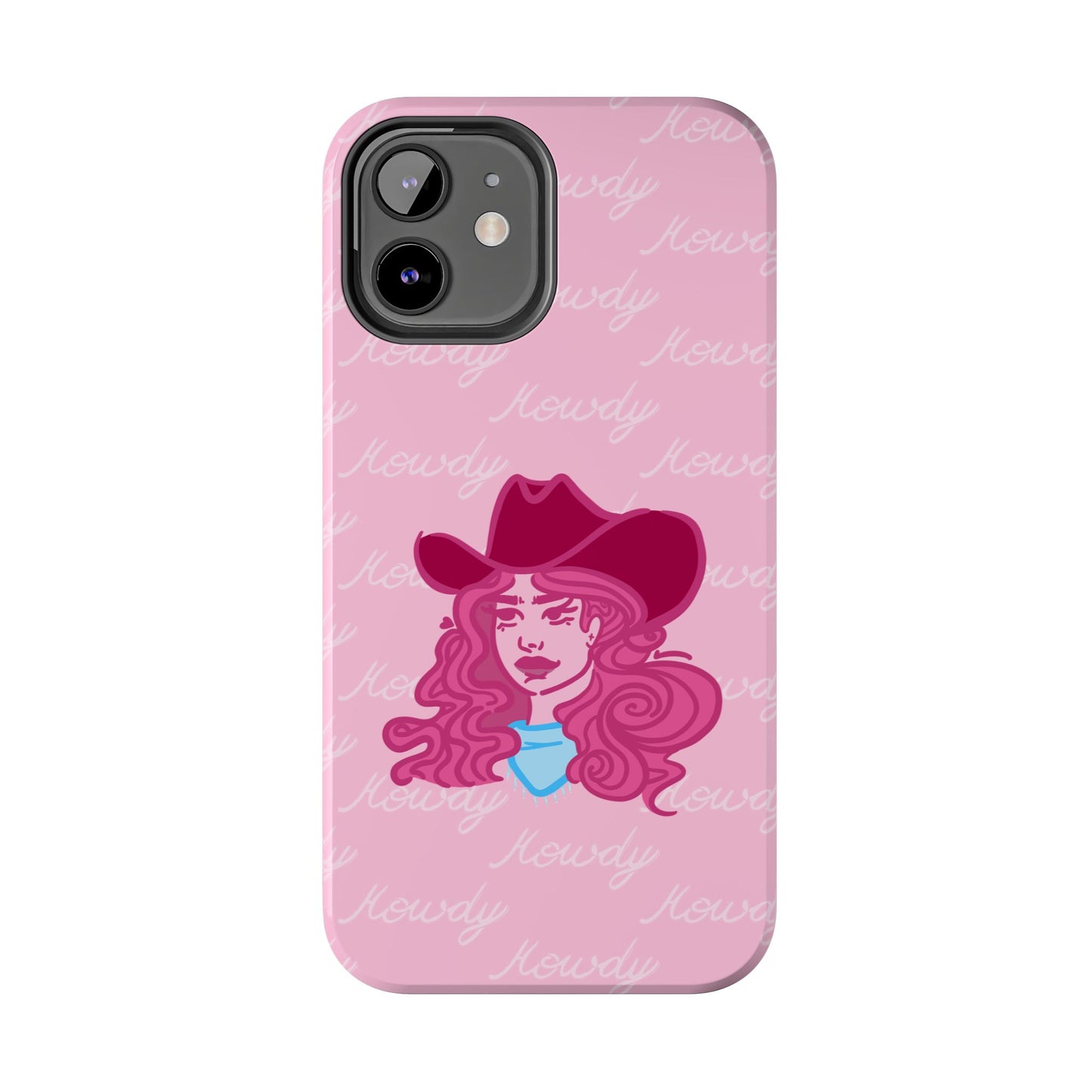 Howdy Cowgirl Protective Phone Case