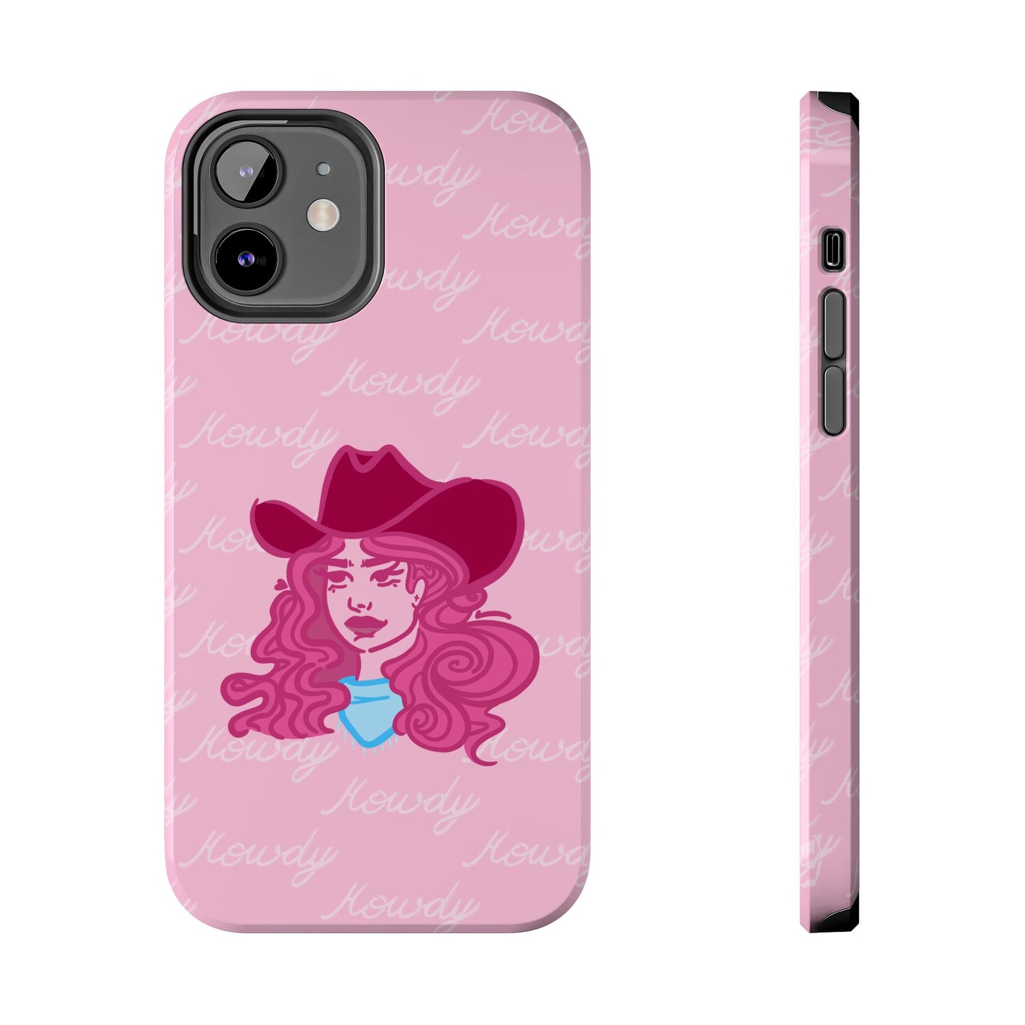 Howdy Cowgirl Protective Phone Case