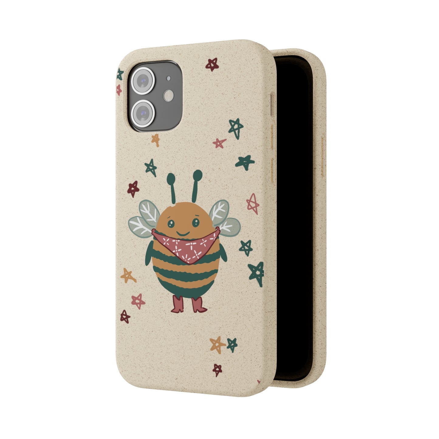 Cowboy Bee Biodegradable Phone Case