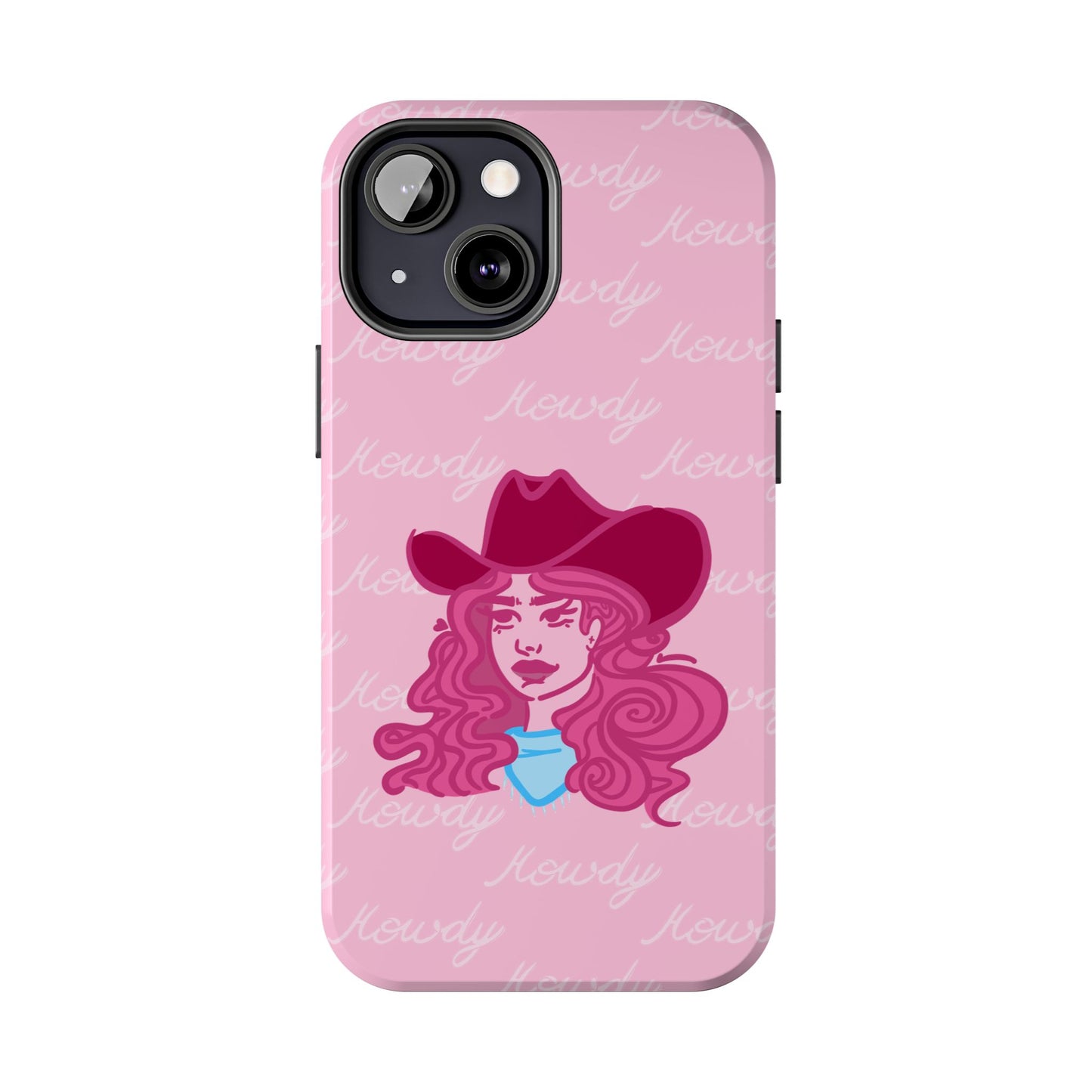 Howdy Cowgirl Protective Phone Case