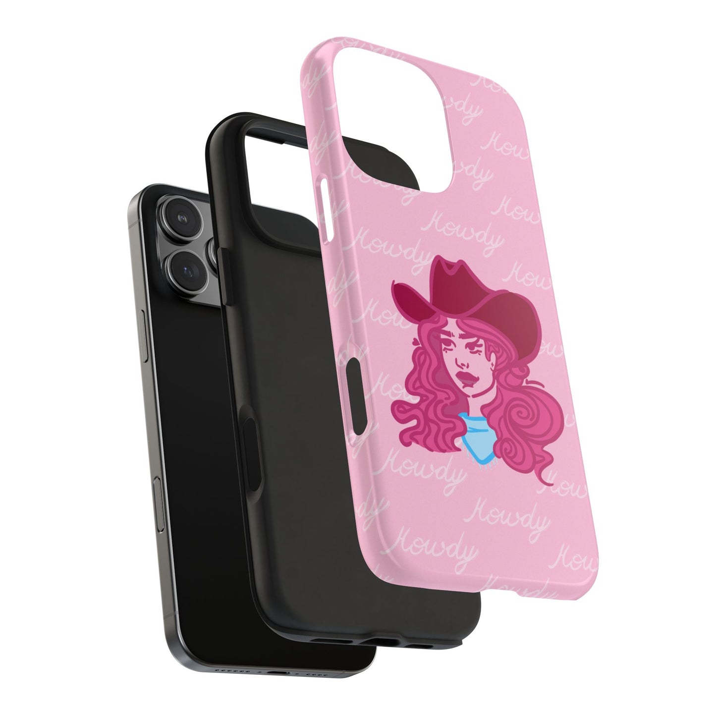 Howdy Cowgirl Protective Phone Case