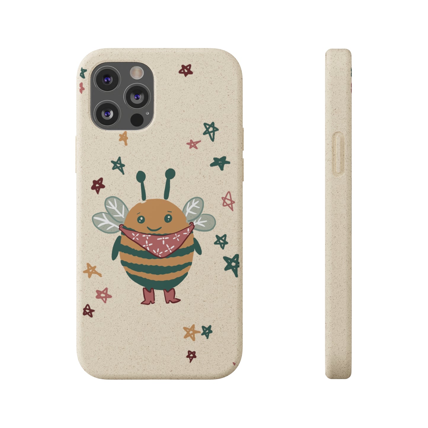 Cowboy Bee Biodegradable Phone Case