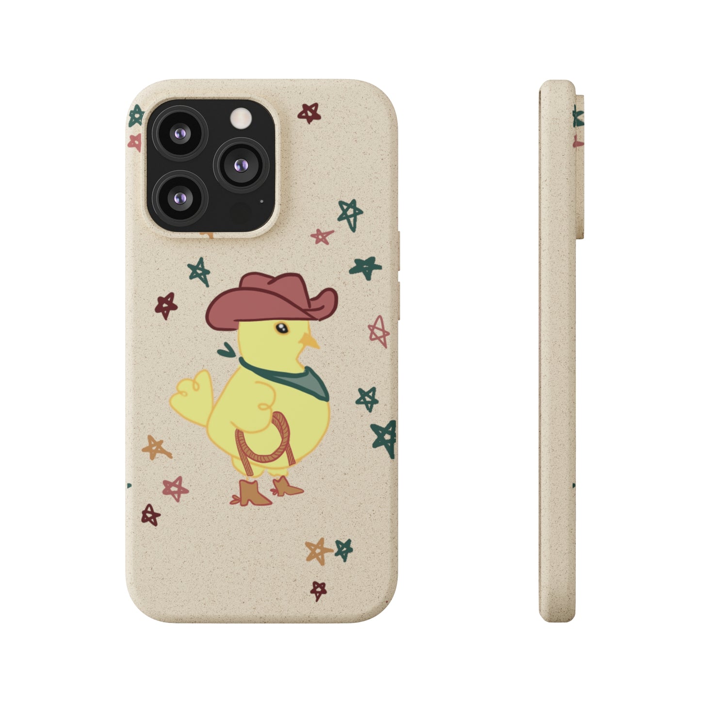 Cowboy Chick Biodegradable Phone Case