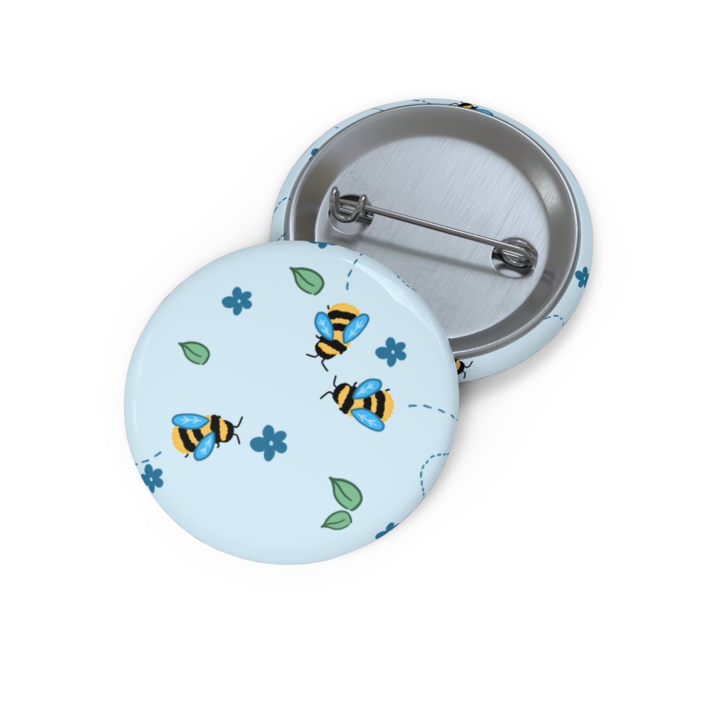 Bumble Bee Button Pin