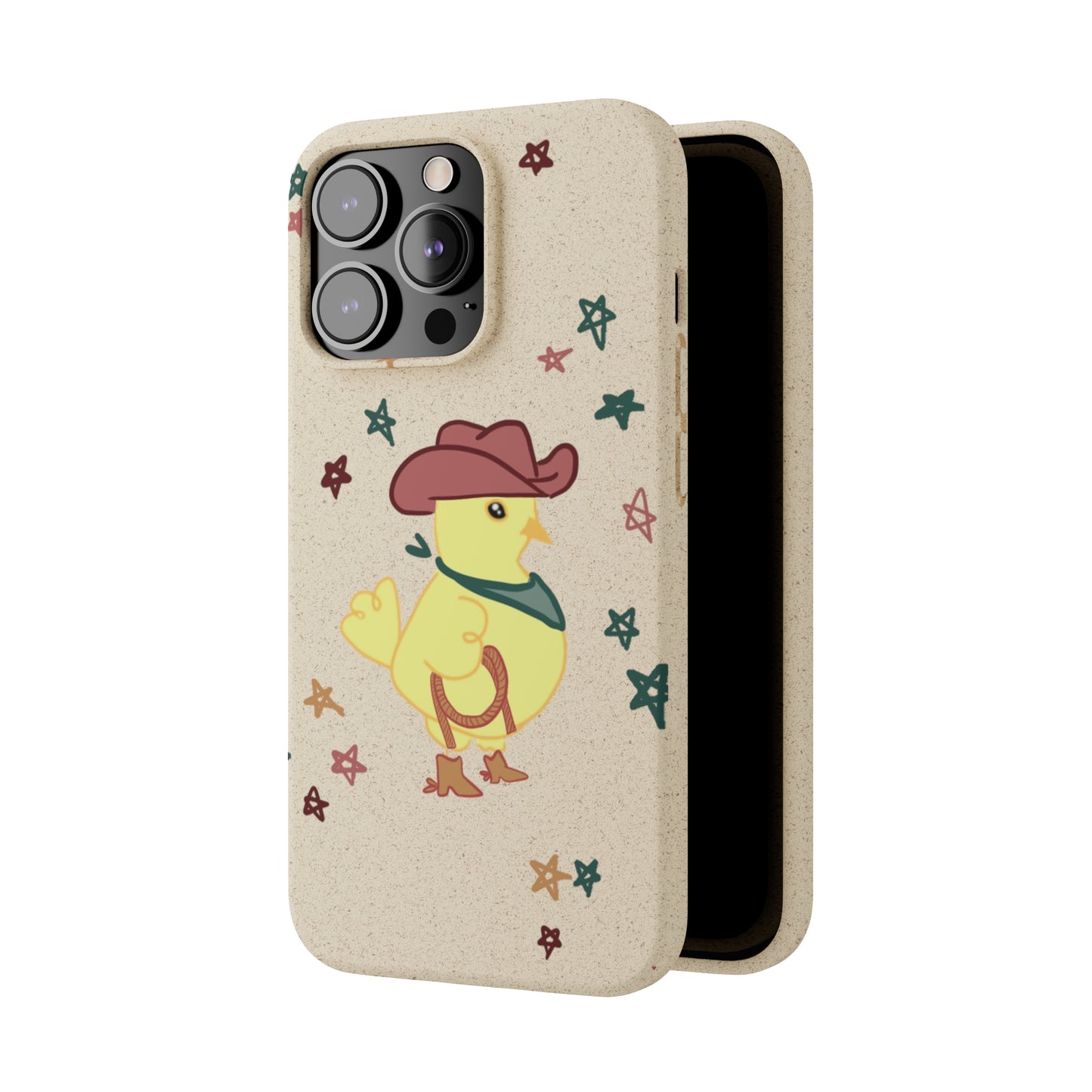 Cowboy Chick Biodegradable Phone Case