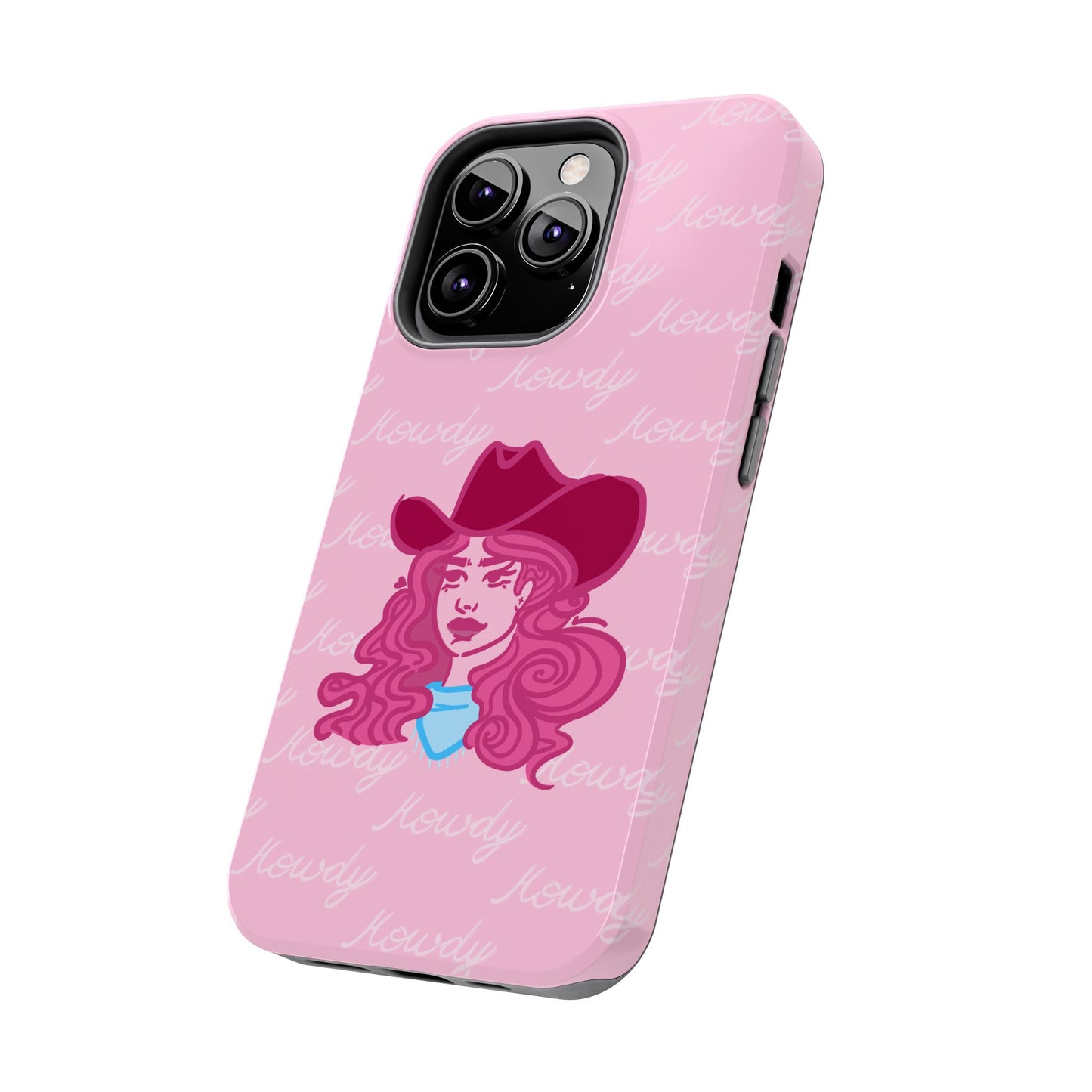 Howdy Cowgirl Protective Phone Case