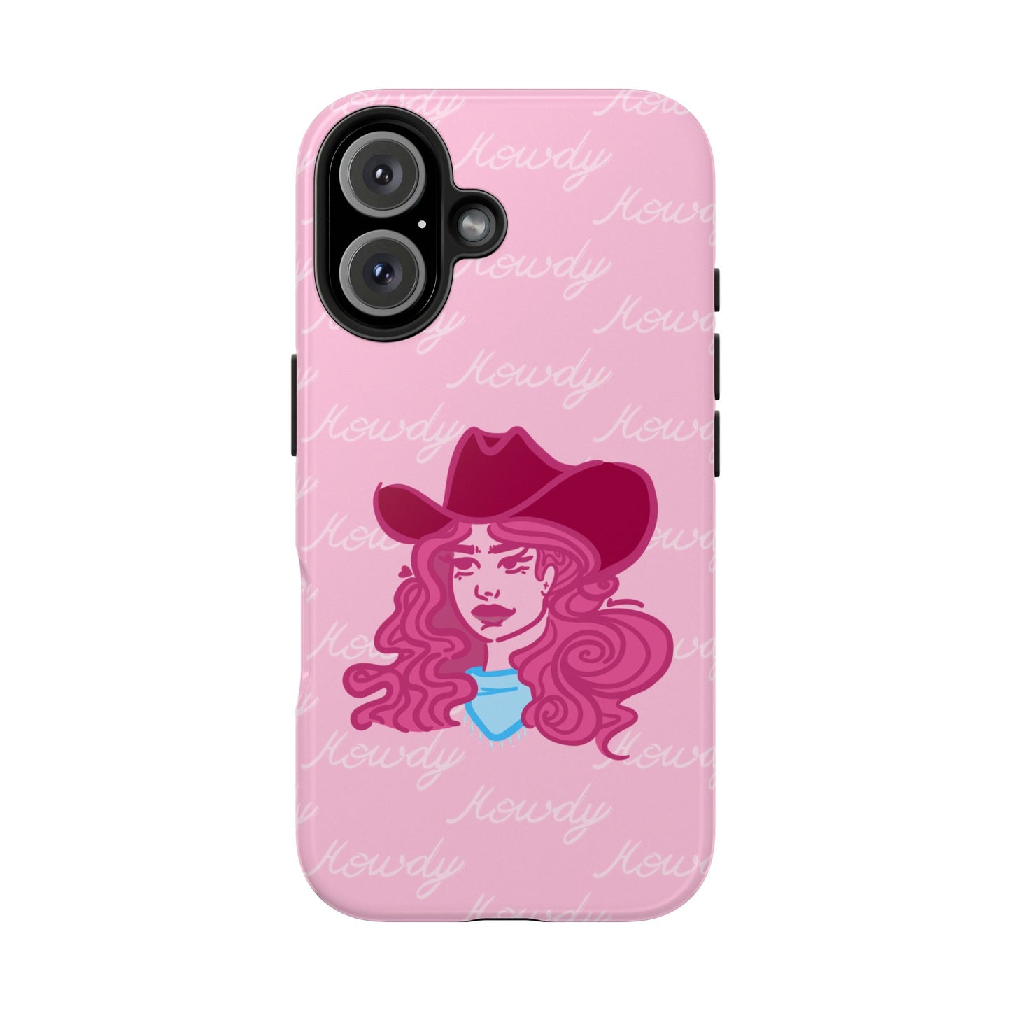 Howdy Cowgirl Protective Phone Case