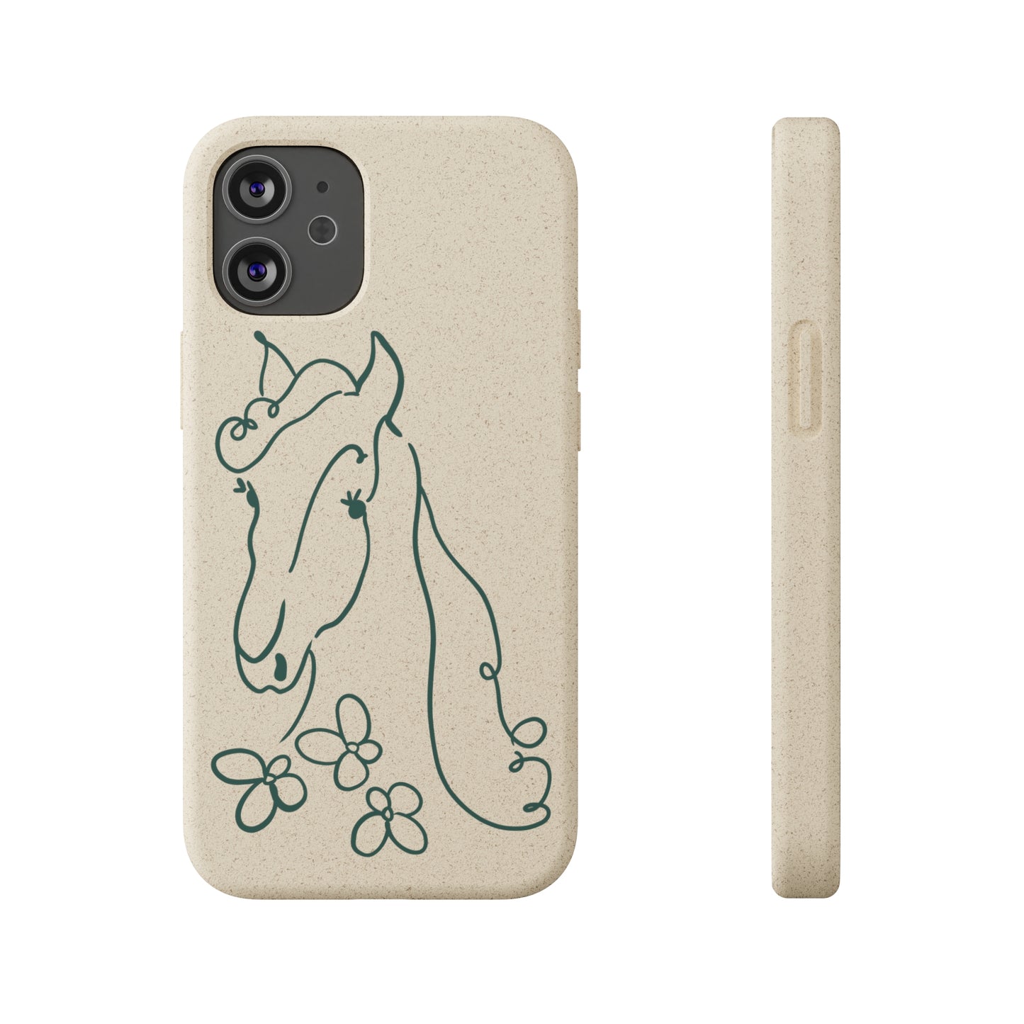 Horse Biodegradable Phone Case