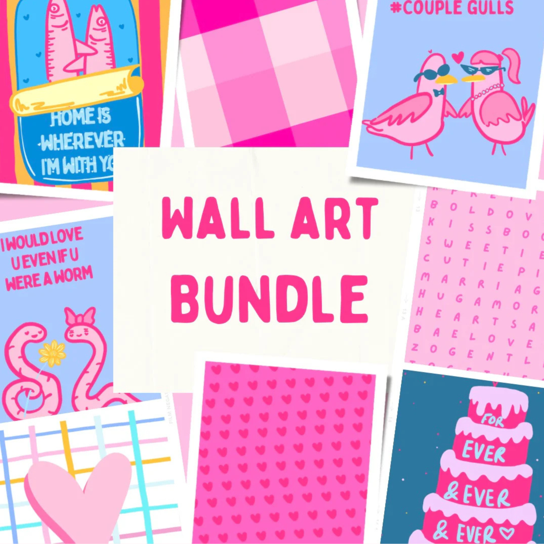 Lovey Dovey Wall Art